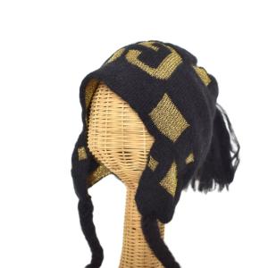 GUCCI スキー ビーニー L ブラック 587780