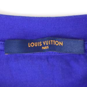 LOUIS VUITTON 22AW モノグラム グラディエント Tシャツ M ブルー RM222Q NPG HKY46W