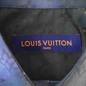 LOUIS VUITTON 21AW MONOGRAM TIE AND DIE SHIRT