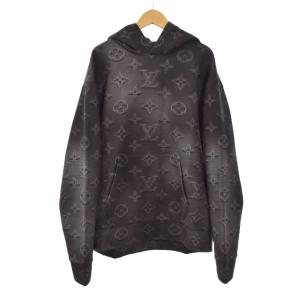 24SS 3Dモノグラム プルオーバー L ブラック RM211M IHN HKY24W