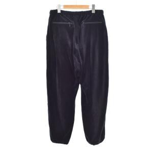 COMOLI 22AW ベロアジャージトラックパンツ 2 ネイビー W03-05010