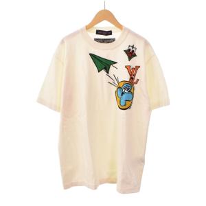23SS モノグラムコミックス インターシャ ニット M ホワイト RM231 HA0