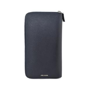 レーシングカー ワッペン 長財布 ロングウォレット レザー 紺 ネイビー 2ML188 AA