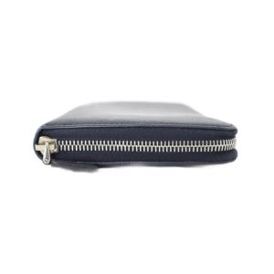PRADA レーシングカー ワッペン 長財布 ロングウォレット レザー 紺 ネイビー 2ML188 AA