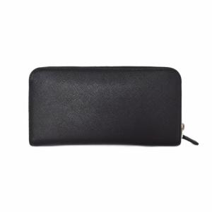 PRADA ラウンドファスナー 長財布 ブラック 2ML317