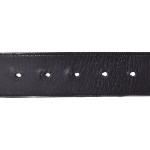 GUCCI ダブルG ワイド ベルト 75・30 ブラック 400593