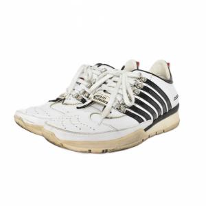 DSQUARED2 スニーカー ローカット ライン 42 白 ホワイト AA