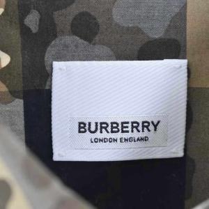 BURBERRY カモフラ チェック シャツ L ブラウン 8029830