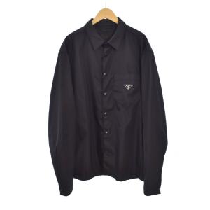 Re-Nylon シャツジャケット ナイロン XXL ブラック SC514