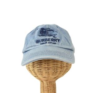 Supreme Burberry Denim 6-Panel キャップ ライトブルー
