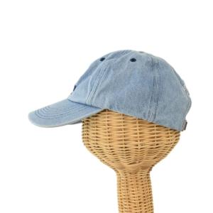 Supreme Burberry Denim 6-Panel キャップ ライトブルー