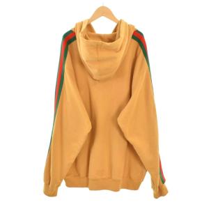 GUCCI THE NORTHFACE 21SS ウェブ ストライプ プリント コットン ジップ