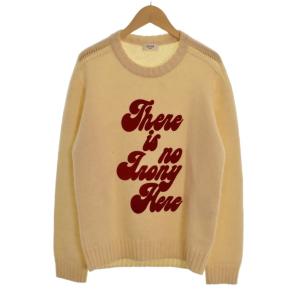 20SS Crew Neck Pullovers Wool Street Style Long Sleeve