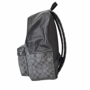COACH デイパック バックパック リュックサック シグネチャーデザイン 総柄 黒 ブラック N2H1822-F55398