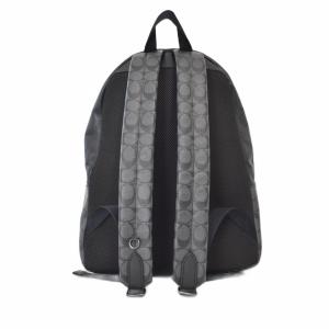 COACH デイパック バックパック リュックサック シグネチャーデザイン 総柄 黒 ブラック N2H1822-F55398