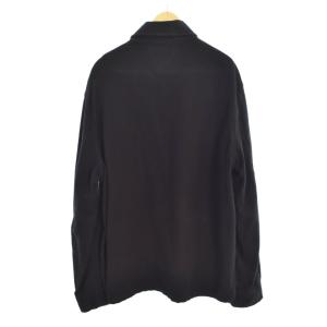 OUR LEGACY 21AW EVENING COACH JACKET BLACK BRUSHED COTTON