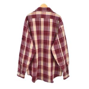 N.HOOLYWOOD BIG MAC 22SS ネルシャツ 長袖 チェック XL 赤 レッド 2221-SH20-011
