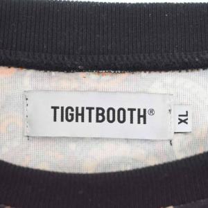 TIGHT BOOTH TBPR PAISLEY VELOR LONG SLEEVE ペイズリー ベロア ロングスリーブ Tシャツ カットソー