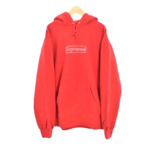 KAWS 21SS Chalk Logo Hooded Sweatshirt