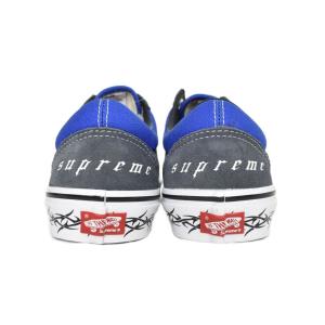 Supreme VANS Old Skool Blue スニーカー 27.5cm ブルー