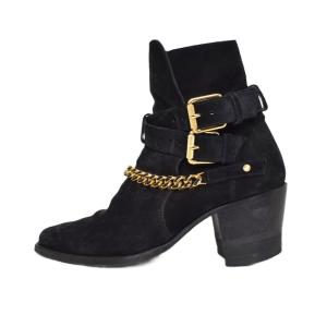 AMIRI SUEDE JODHPUR CHAIN BOOT 42 ブラック
