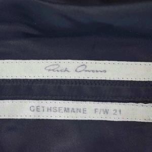 Rick Owens 21AW ドローストリング サテン ショートパンツ 50 ブラック RU02A5391-QLX
