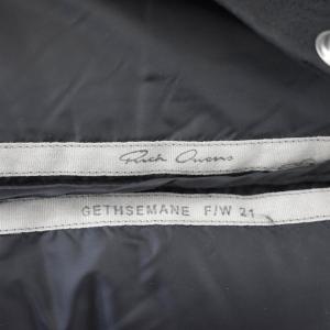 Rick Owens 21AW GETH BOMBER JACKET 50 ブラック