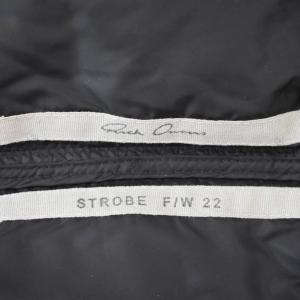 Rick Owens 22AW FLIGHT DOWN JACKET 44 ブラック RP02B6768-NZD3
