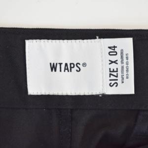 WTAPS 25SS Poly Twill Coolmax  パンツ 4 ブラック