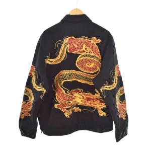 Supreme 18FW Dragon Work Jacket S ブラック