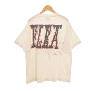 SAINTMICHAEL 24AW FLEA Tシャツ プリント S ホワイト SM-YS1-0000-C02