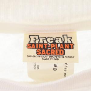 SAINTMICHAEL 24AW FLEA Tシャツ プリント S ホワイト SM-YS1-0000-C02