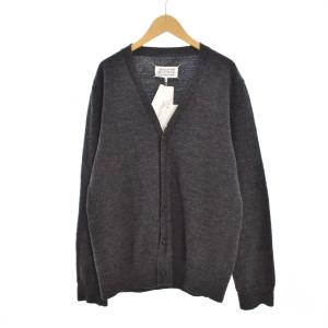 24AW エルボーパッチ カーディガン S グレー S50HP0012
