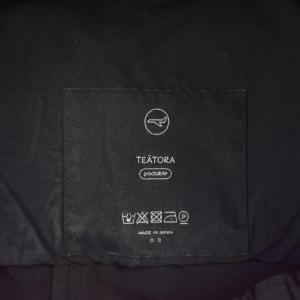 TEATORA Wallet Pants RESORT P 2 ブラック TT-004R-P