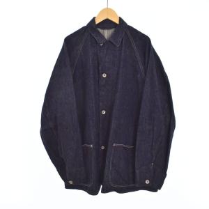 22AW デニム ワークジャケット 2 ネイビー W03-01002