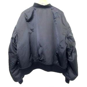SAINTMICHAEL 24AW NO DAMEGE MA-1 L ブラック オレンジ