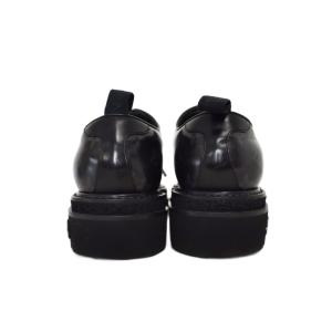 LOUIS VUITTON LVブラックアイスライン ダービーシューズ 6.5 ブラック