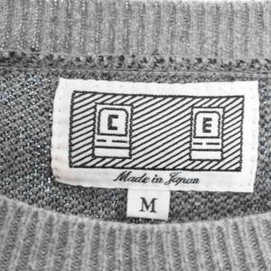 C.E JOKER KNIT ニット セーター 長袖 M 赤 レッド グレー