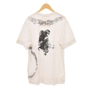 GIVENCHY Tシャツ プリント L ホワイト BM713Z3Y6B