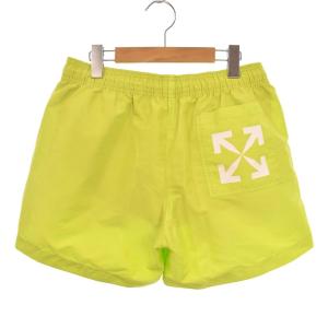 Off-White 23SS 水陸両用 ショートパンツ ショーツ S 黄 イエロー OMFA012S23FAB001 AA