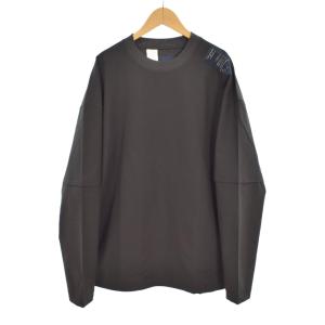 LONG SLEEVE T-SHIRT Tシャツ 長袖 ボックスシルエット 38 グレー 9252-CS09-006pieces