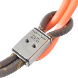 LOUIS VUITTON ブラスレ ループ イット ブレスレット ブラウン オレンジ M8091