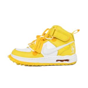 Off-White AirForce 1 Mid SP LTHR White and Varsity