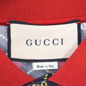 GUCCI GGスター ポロシャツ XL ブラック 575222