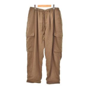 23AW KHAKI縮絨ウール 6Pパンツ 3 ブラウン Y03-03023