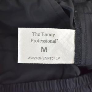 The ennoy Professional 24AW CPN PANTS M ブラック AW24BRENPT04LP