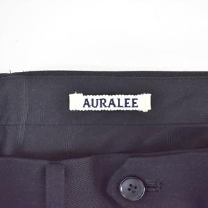 AURALEE 25AW LIGHT WOOL MAX GABARDINE TWO-TUCK SLACKS 