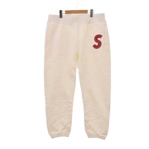 20FW S Logo Sweatpant L ホワイト