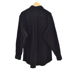 COMOLI 24AW コーデュロイ コモリシャツ 1 ブラック A03-02004