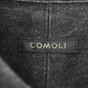 COMOLI 24SS デニムコモリシャツ 1 ブラック Z01-02003